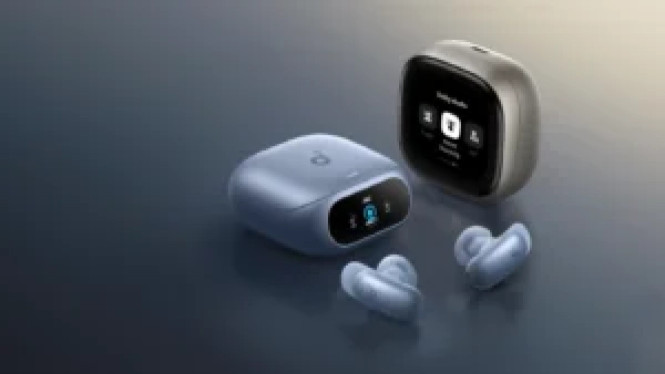 Soundcore Liberty 5 Pro Rilis: TWS Layar Sentuh dengan Chip AI