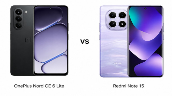 OnePlus Nord CE 6 Lite vs Redmi Note 15: Perbandingan Menarik di Segmen Mid-Range