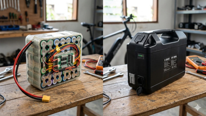 Baterai Motor Rakitan vs Build Pabrik