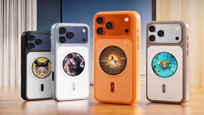 Rollme VisionCase Casing iPhone 17 Pro Max Dengan Layar HD dan Fitur Pintar