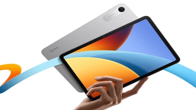 Desain bodi aluminium tipis dan kokoh Redmi Pad 2 9.7