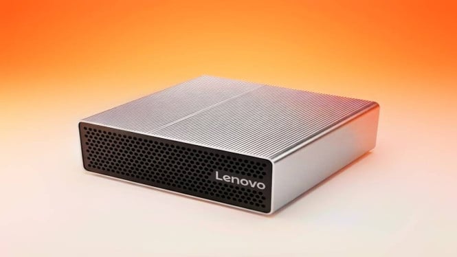 L‌enovo SFF RTX Spark Curi Perhatian dengan Port Unik dan RAM 128GB