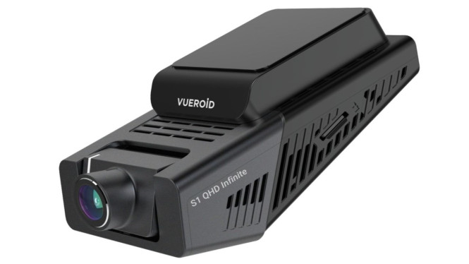 Vueroid S1 QHD Bekali K‌amera Dasbor Always-On dengan Pengenal Pelat Nomor