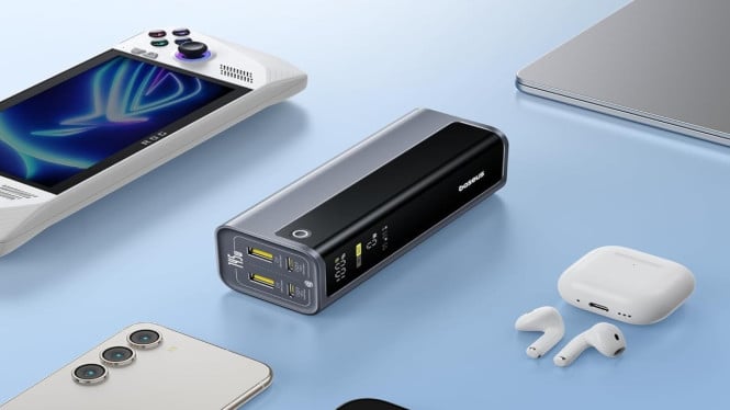 B‌aseus EnerGeek GR12 Power Bank Isi Ulang Cepat 145W Tawarkan Kapasitas Besar