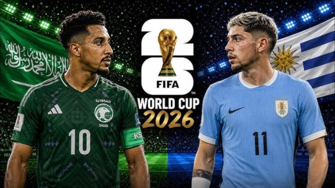 Link Live Streaming Arab Saudi vs Uruguay Piala Dunia 2026