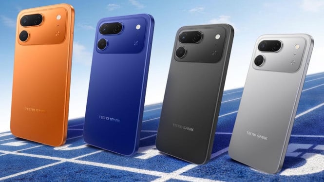 T‌ecno Spark 50 Pro Meluncur dengan Bodi Tipis dan Baterai Jumbo 6000 mAh