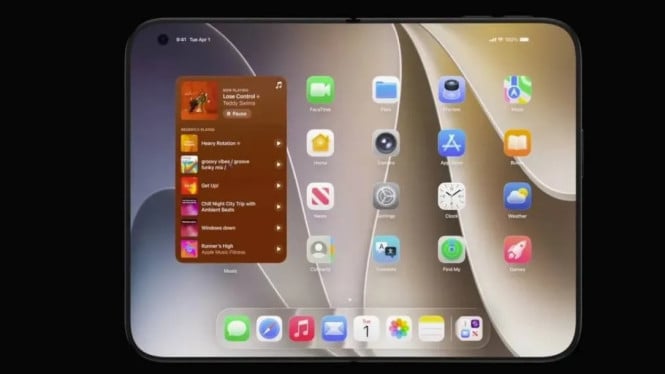iPhone Ultra Terungkap: iPhone Lipat Pertama Apple Setebal 4,5mm!