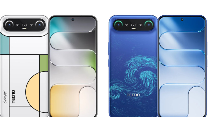 HP Setipis Kartu Kredit tapi Baterai Jumbo! Ini Spesifikasi Tecno Camon 50 Slim