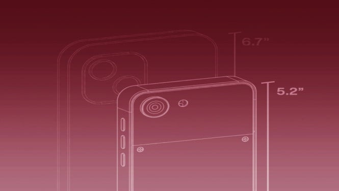 Lebih Kecil dari i‌Phone 13 Mini, HP Ini Cuma Pakai Layar 5.2 Inci