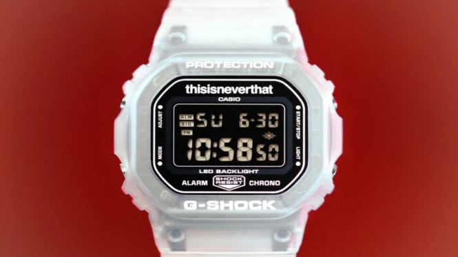 Casio Rilis G-Shock Transparan