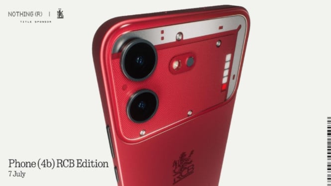 Nothing Phone (4b) RCB Edition