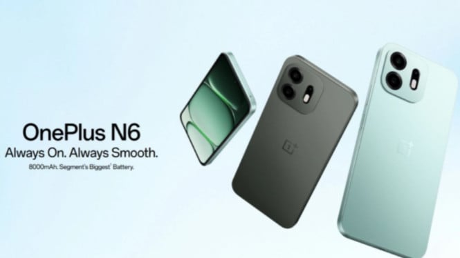 OnePlus N6 5G Resmi Meluncur: Baterai Jumbo 8000mAh Jadi Andalan Baru