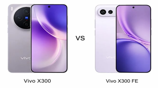 Vivo X300 vs Vivo X300 FE: Perbandingan Kamera, Performa, Baterai, dan Harga