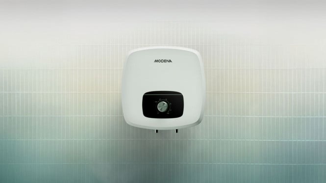 Cuma 1 Jutaan, MODENA Rilis Water Heater Hemat Energi Mulai 200 Watt
