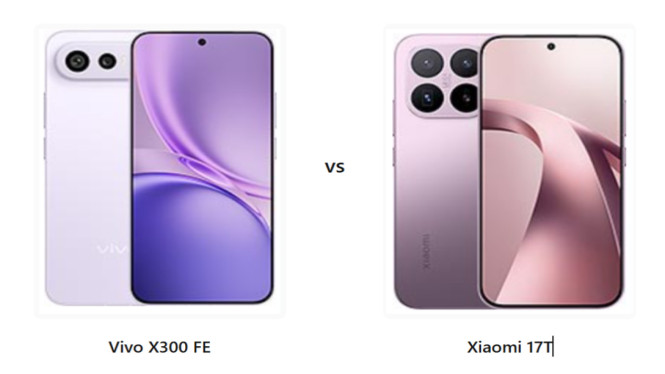 Vivo X300 FE vs Xiaomi 17T