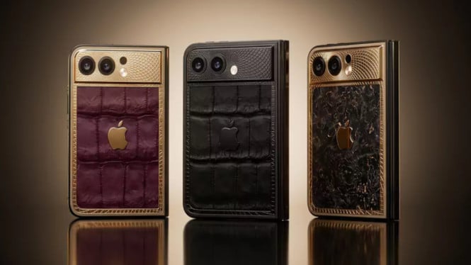Bocoran Baru, Sudah Dijual! iPhone Fold Versi Caviar Tembus Rp280 Juta