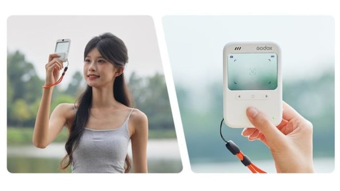 Mirip iPod Tapi Bisa Foto! Godox C100 Hadir dengan Layar Transparan Gila