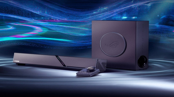 A‌sus R‌OG Gjallar G‌aming Soundbar Hadir dengan Subwoofer Nirkabel