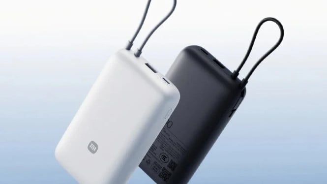 Xiaomi Rilis Power Bank 20.000mAh