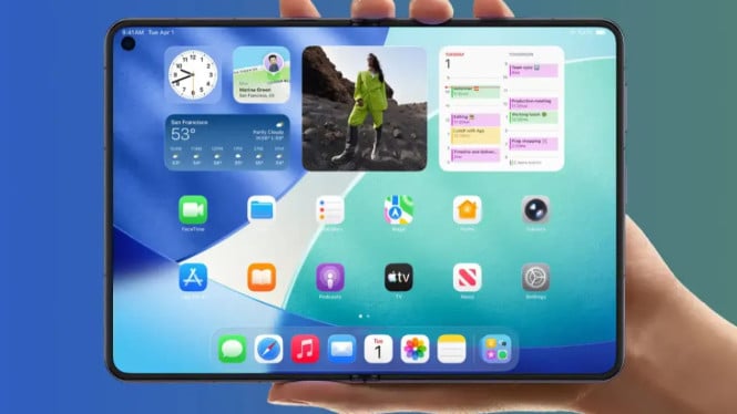 iOS 27 Bocorkan iPhone dengan Dua Baterai, Tanda iPhone Foldable Segera Hadir?
