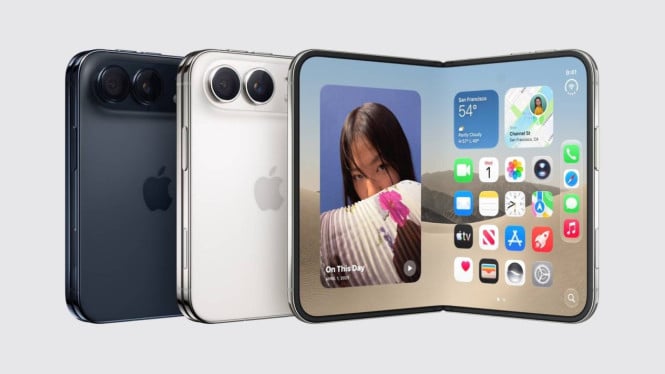 iPhone Duo hadir sebagai smartphone layar lipat pertama Apple yang membawa konsep baru meski dengan beberapa kompromi fitur dibanding seri Pro.