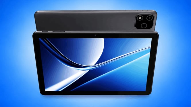 Tablet entry level Alldocube iPlay 80SE dengan layar 10,1 inci.