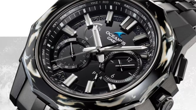 Arloji eksklusif Casio Oceanus OCW-SG1000MC-1AJR edisi terbatas 300 unit.