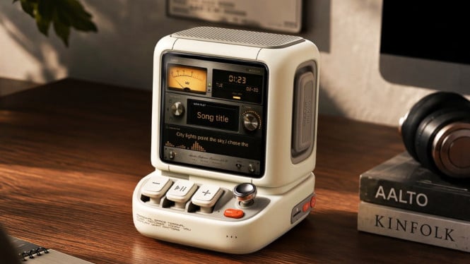 Perpaduan Layar Retro dan Speaker 20W, Divoom Astrotoo Hadirkan Pengalaman Desktop Unik