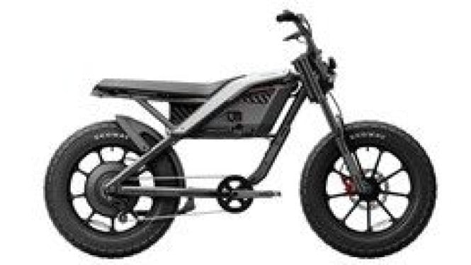 Samping luar Segway Xyber Air memperlihatkan bodi tangguh dan jarak jelajah hingga 93 km.
