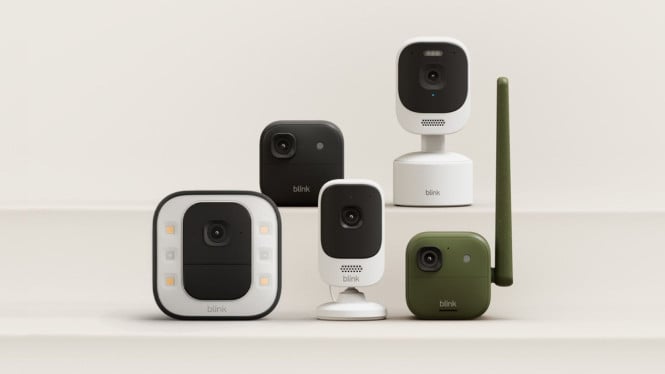 Lini kamera keamanan Amazon Blink menghadirkan lima varian baru dengan jangkauan sinyal dan resolusi bervariasi.
