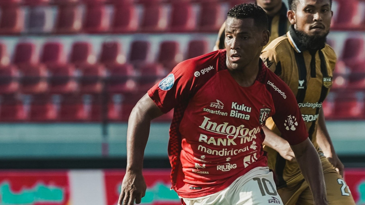 Bali United sukses sumbang kekalahan perdana Dewa United