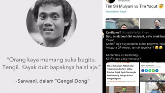 Kasus Penganiayaan David Jadi Trending, NETIZEN : Tim Sri Mulyani vs Tim Yaqut