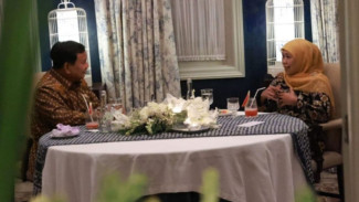 2 Kali Khofifah Gelar Pertemuan Tertutup dengan Gerindra, Ada Apa ya?
