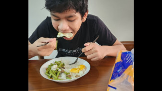Makin Membaik, David Ozora Sudah Bisa Makan Sendiri