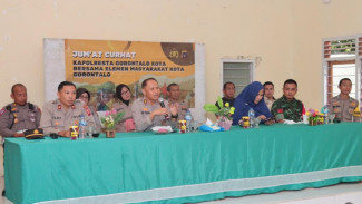 Jumat Curhat! Warga Keluhkan Sepeda Listrik hingga Knalpot Racing ke Kapolresta Gorontalo Kota