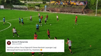 Berulah Lagi! Akun X Borneo FC Pamer Fasilitas Latihan dan Lapangan Baru: Enak Punya Sendiri