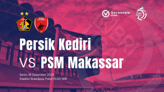 Head to Head Persik Kediri Vs PSM Makassar: Putaran Pertama Juku Eja Tumbang di Kandang