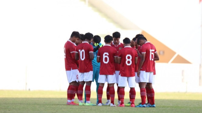 Timnas Indonesia U-20 pada TC pertama di Eropa