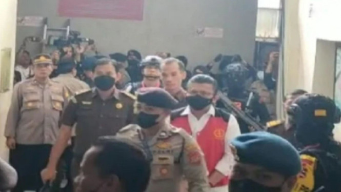 Ferdy Sambo hadir di PN Jaksel