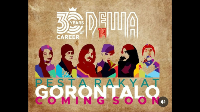 Coming soon konser Dewa 19 di Gorontalo