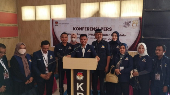 Nasdem Kabupaten Gorontalo resmi daftarkan caleg 2024