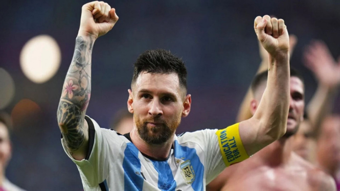 Bintang Argentina Lionel Messi