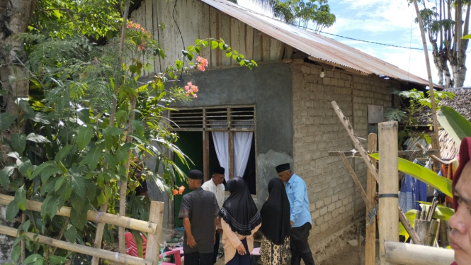 Lokasi gantung diri siswi SMP di Gorontalo
