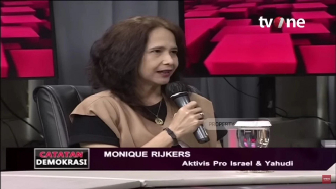 Aktivis Israel, Monique Rijkers