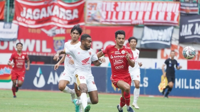 Persija vs PSM Makassar di Liga 1 musim lalu