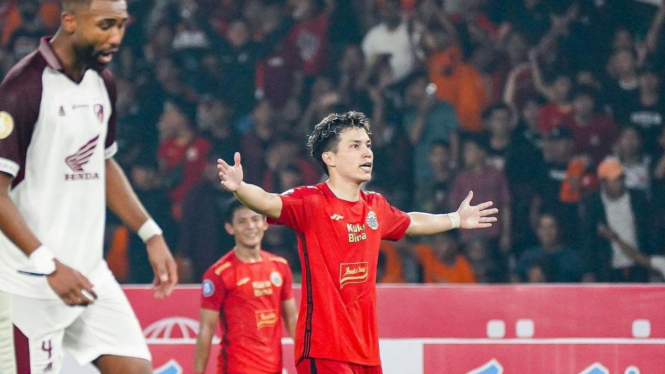 Duel Persija vs PSM Makassar berakhir imbang 1-1