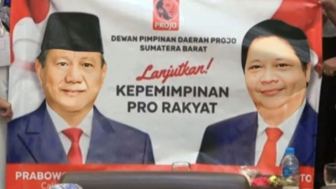 Projo Sumbar usung duet Prabowo-Airlangga