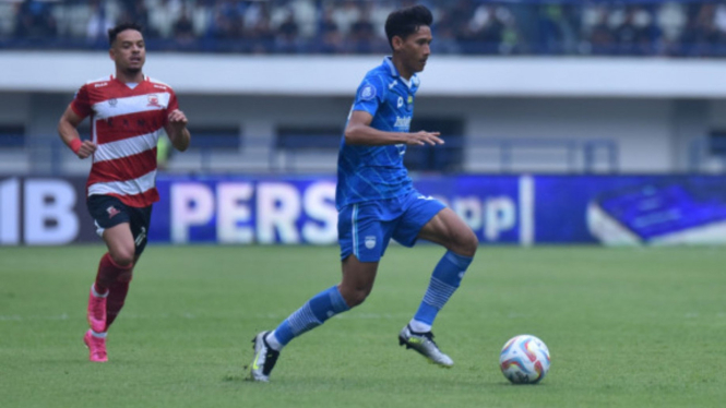 Ryan Kurnia, eks pemain Arema FC jalani debutnya di Persib Bandung