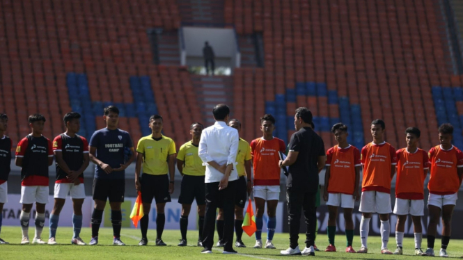 Seleksi TImnas U-17 dihadiri Jokowi