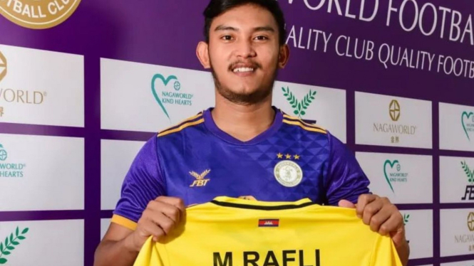 Rafli Nursalim gabung klub profesional Kamboja